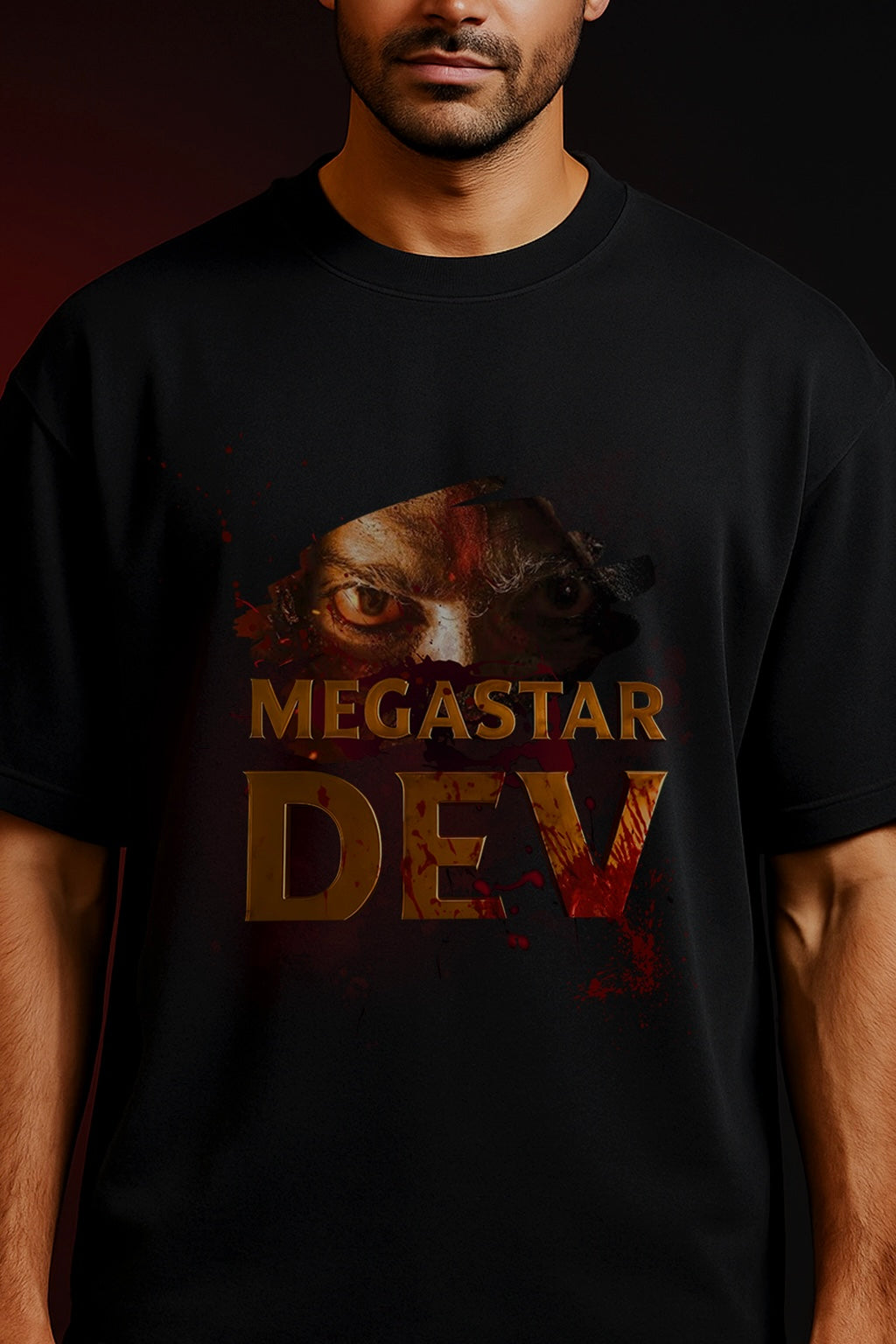 Megastar Dev edition – Black Oversized Fit