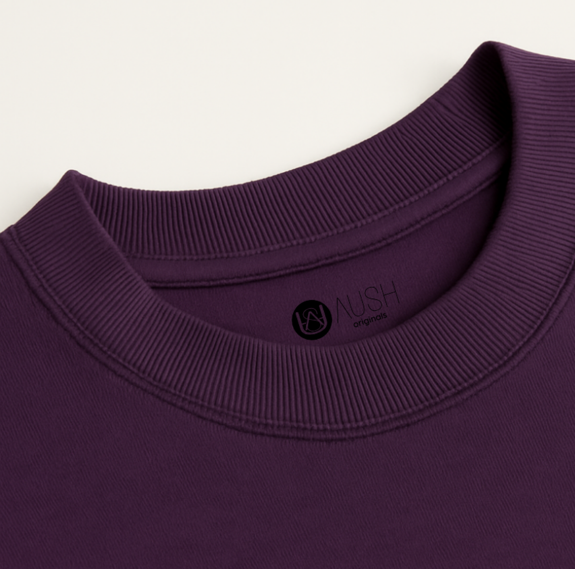 Celestial Orbit – Plum Oversized Fit