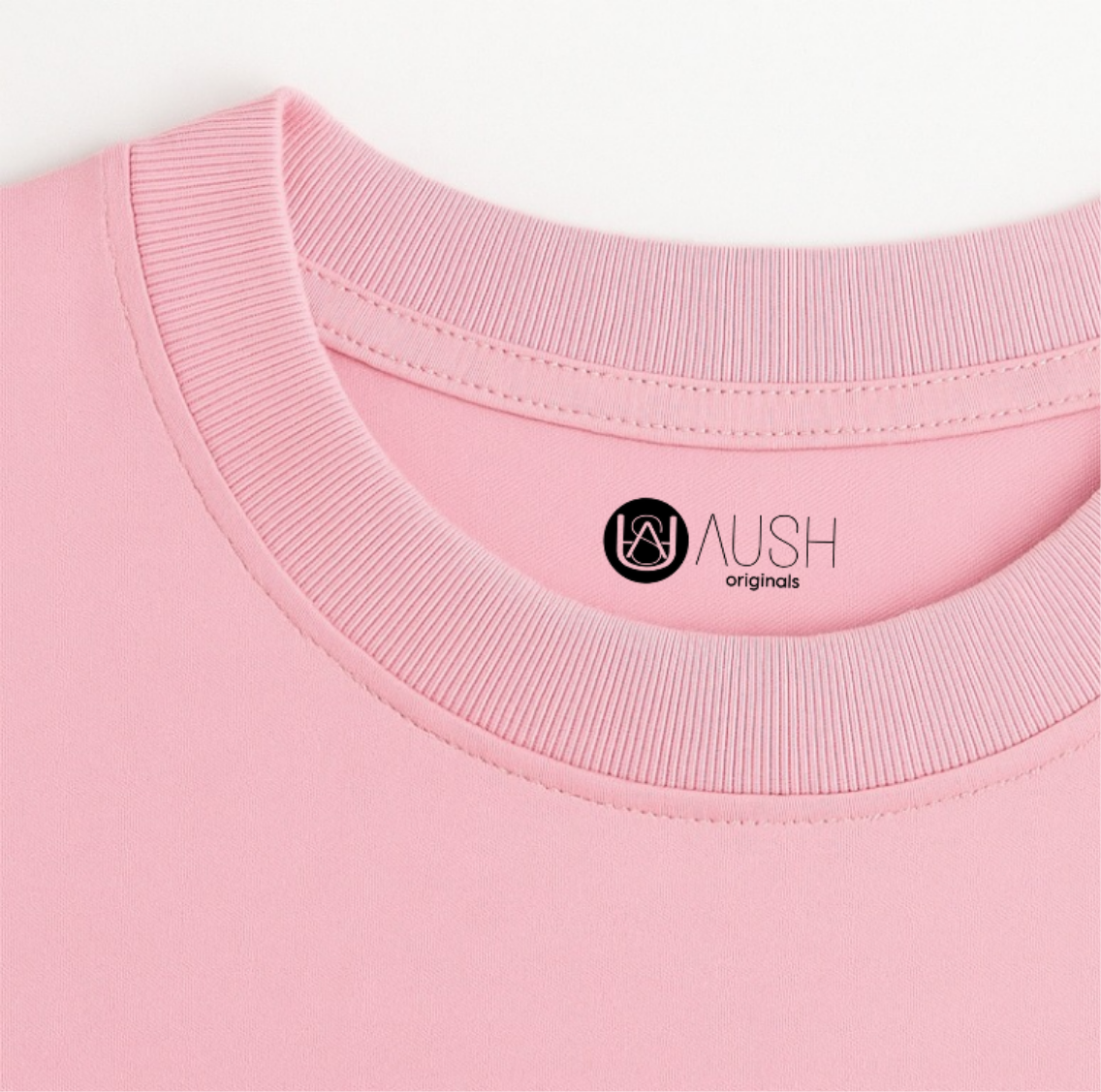 Talk To Tee – Baby Pink Oversized Fit