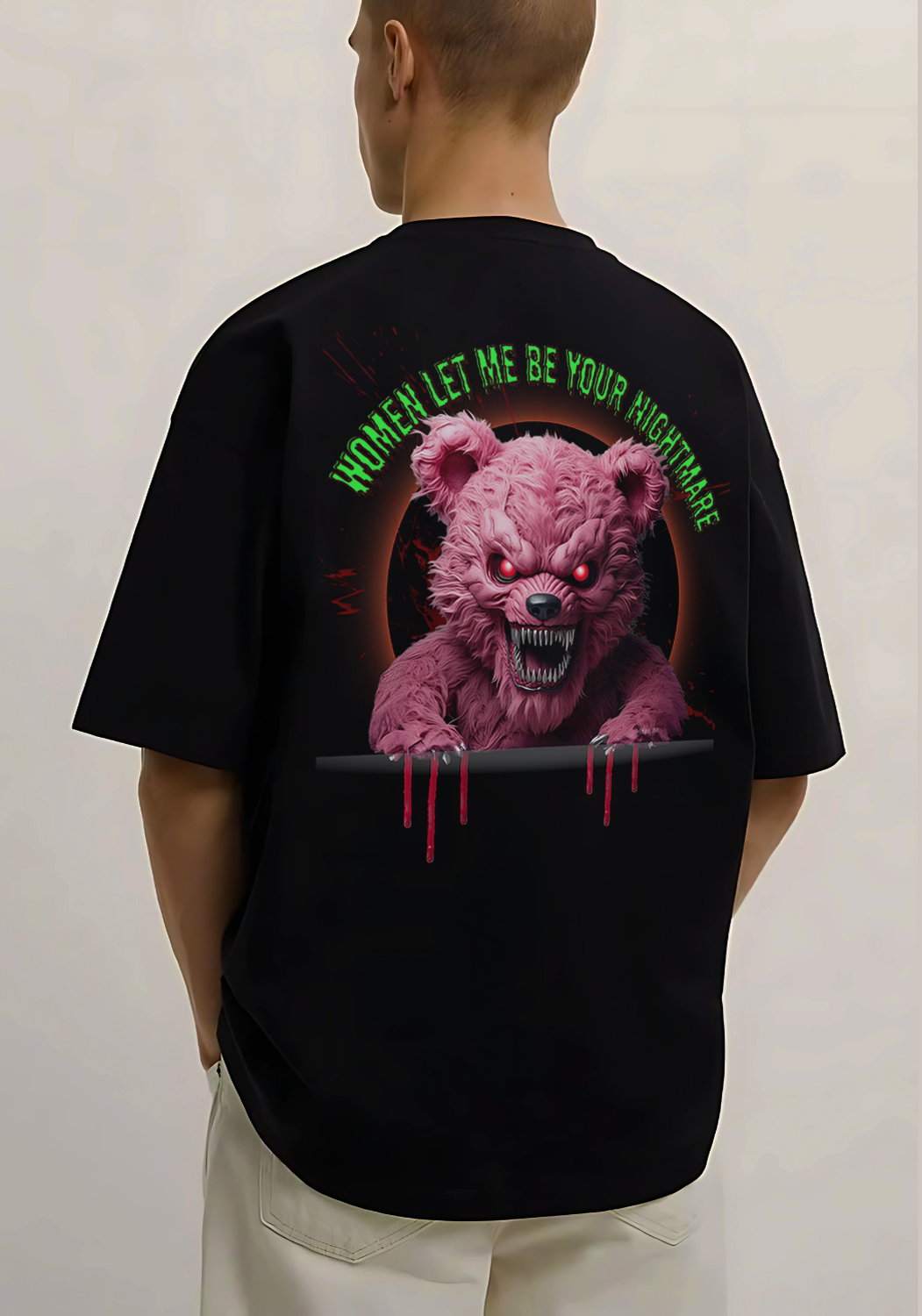 Nightgrowl – Jet Black Oversized Fit