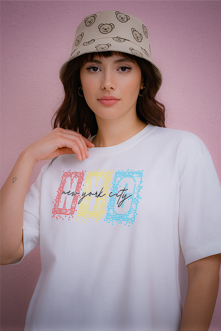 Concrete Pulse – Snow White Oversized Fit