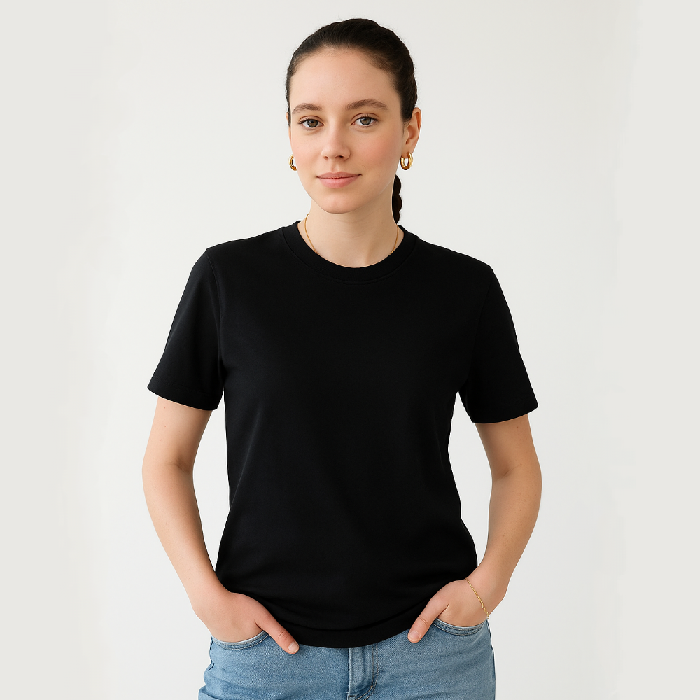 Blank Slate Verse – Black Regular Fit