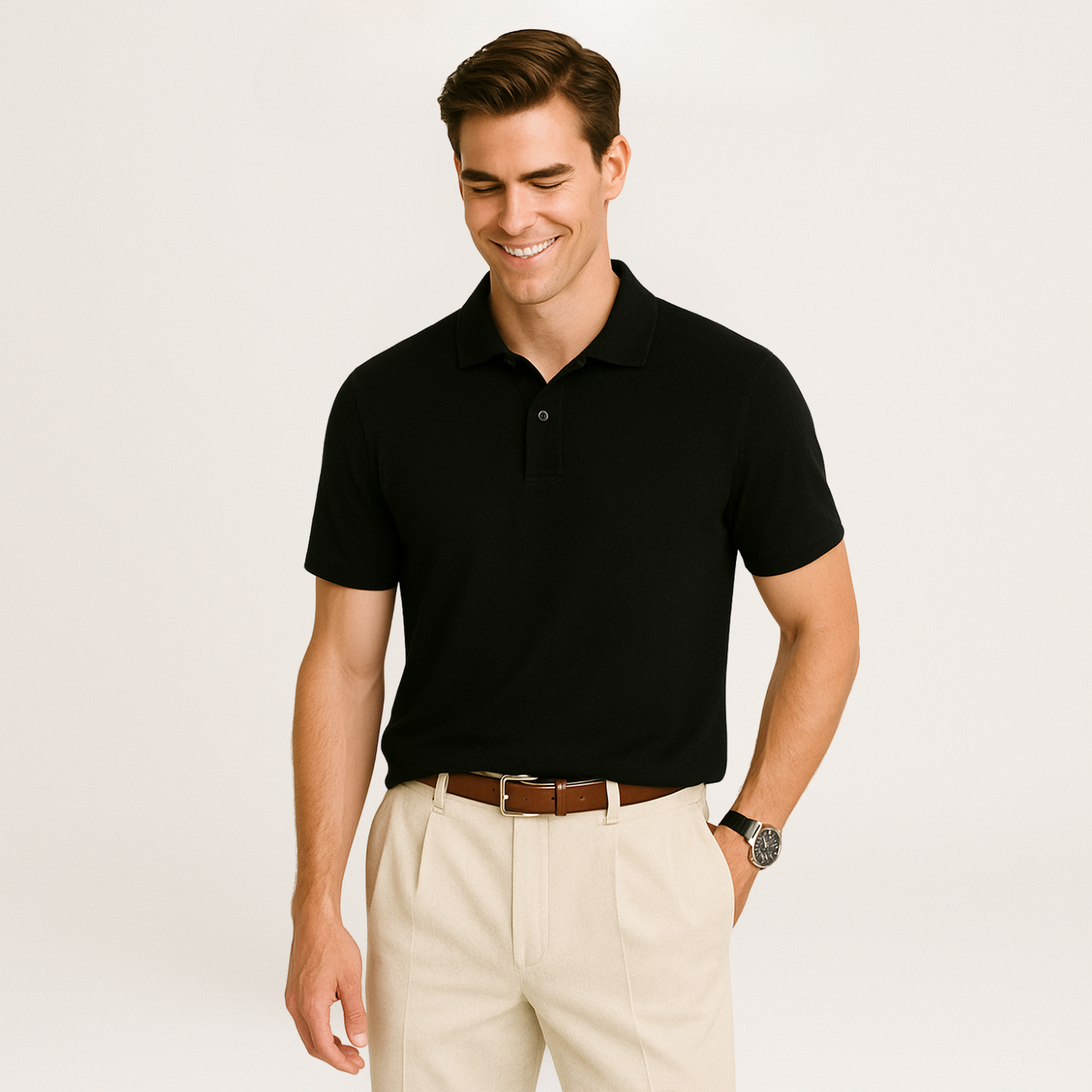 Black Noir Classique – Signature Polo