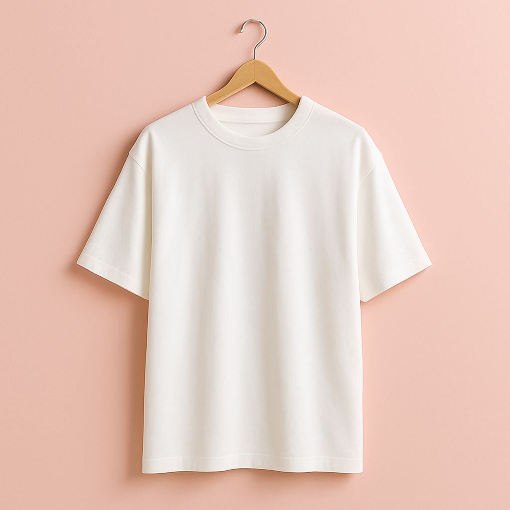 Cloud State – White Oversized Fit