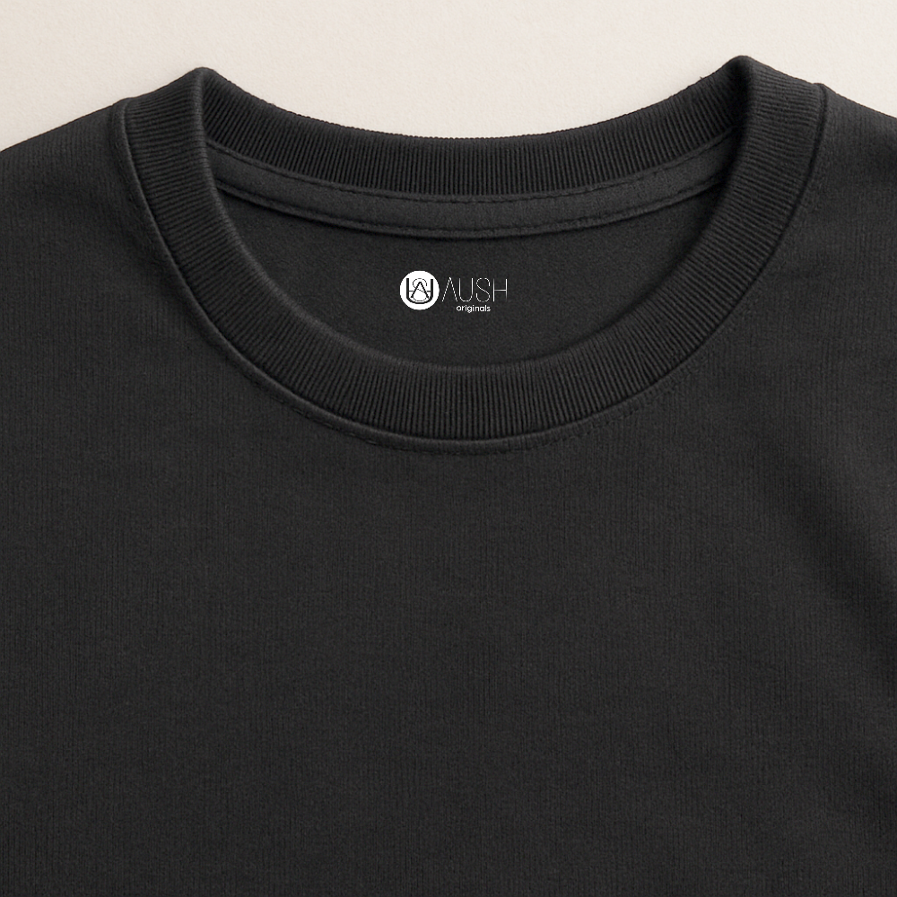 Blank Slate Verse – Black Regular Fit