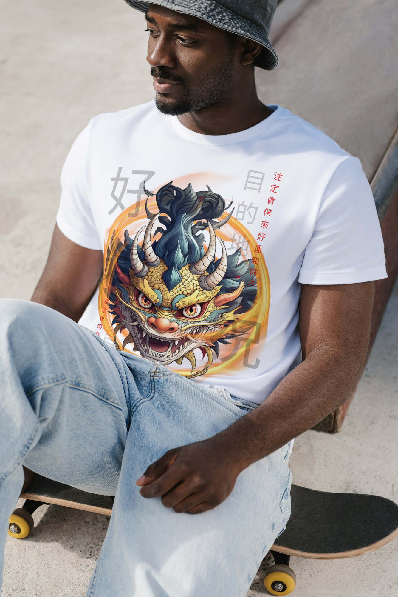Lucky Fortune Dragon-Regular Fit