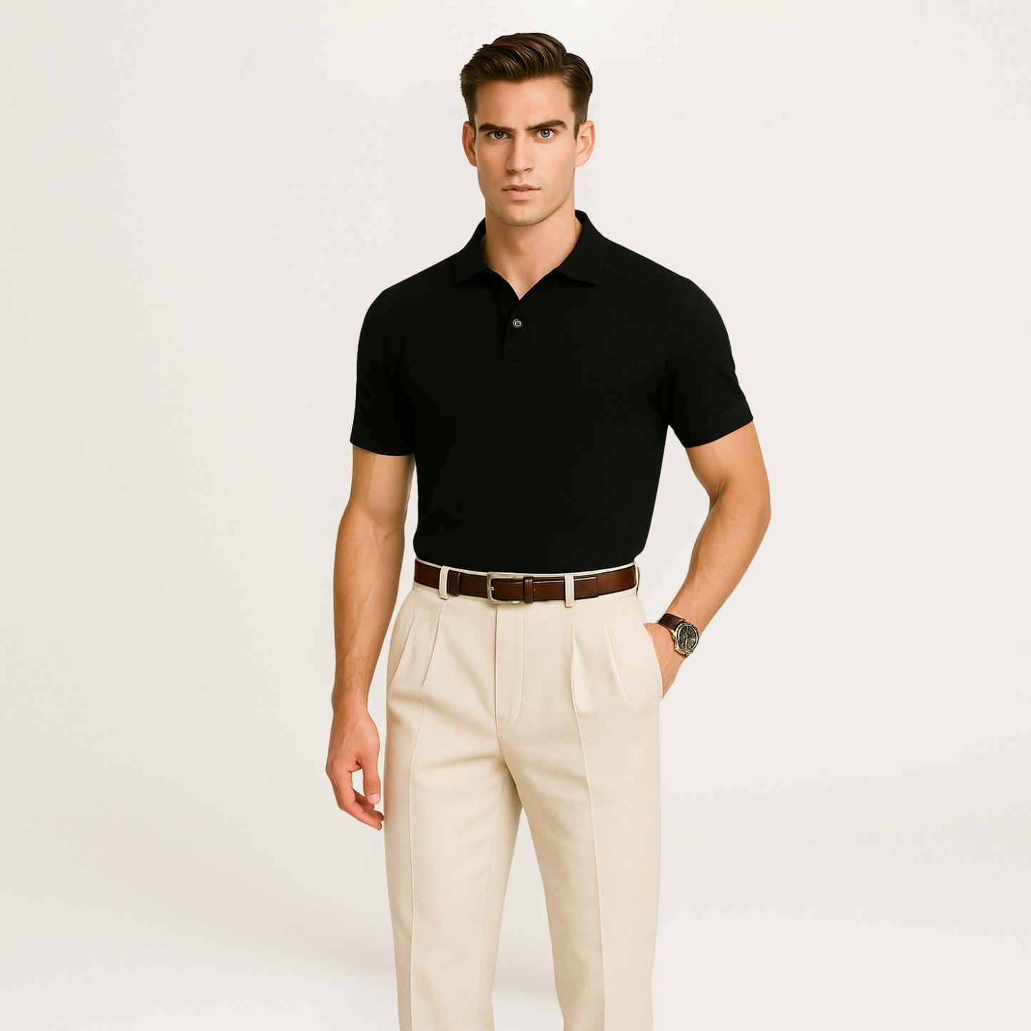 Black Noir Classique – Signature Polo