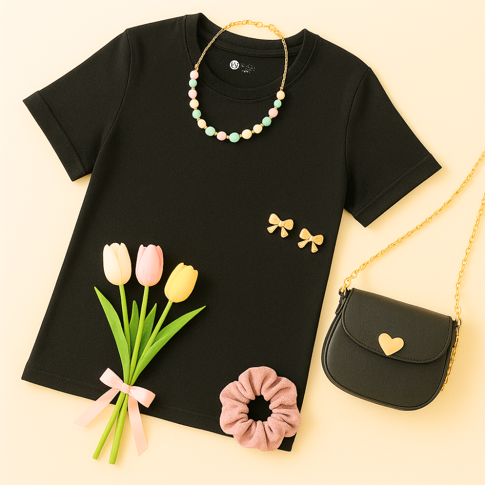 Blank Slate Verse – Black Regular Fit
