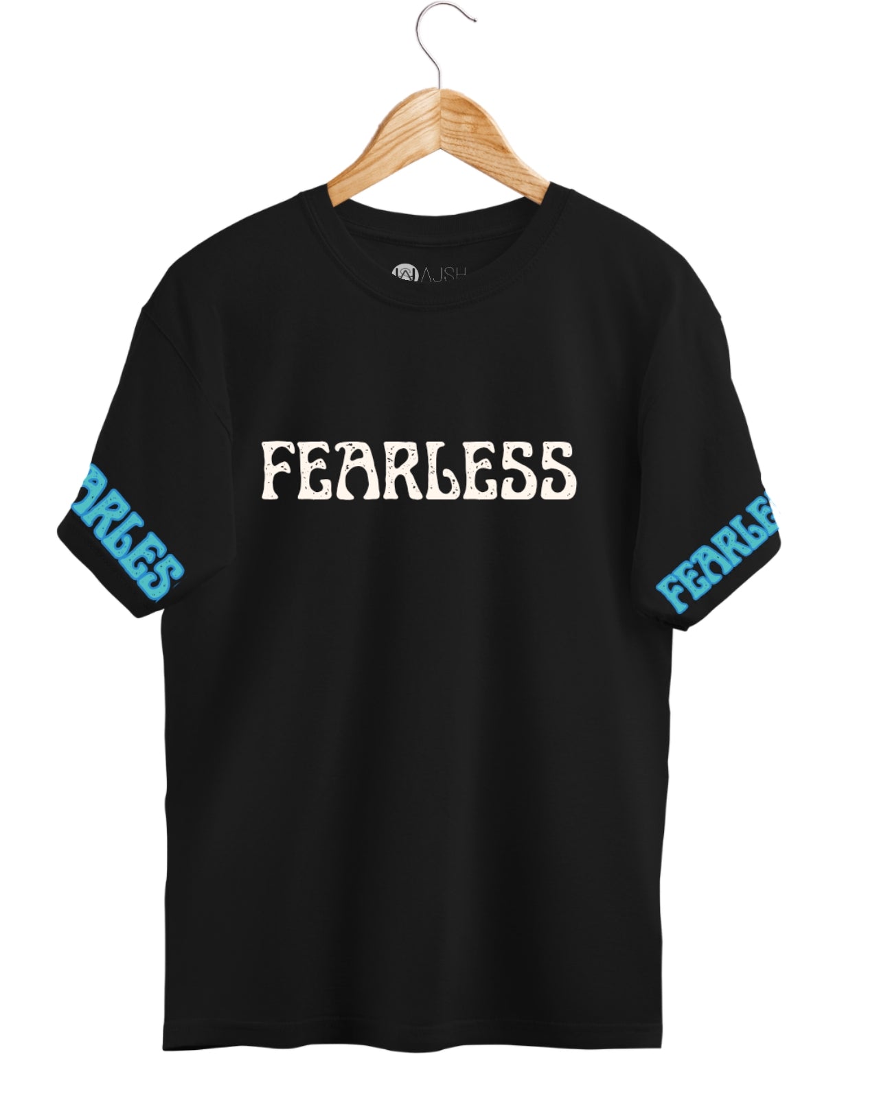 Black Fearless Lion – Oversized Fit