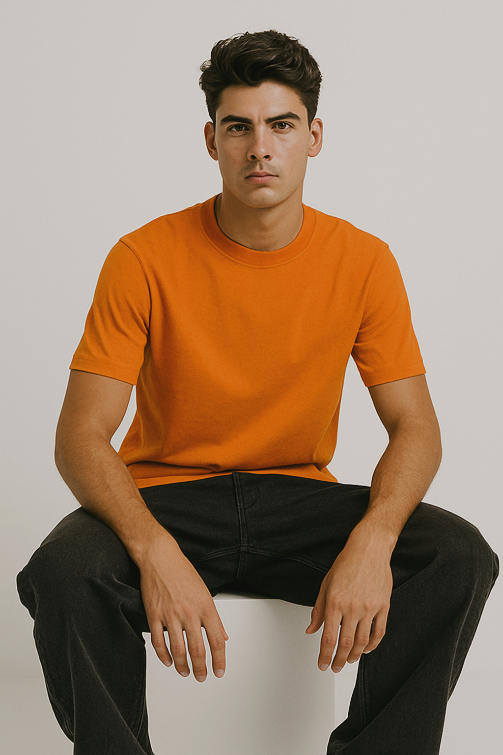 Burnt Out Orange – Regular Fit