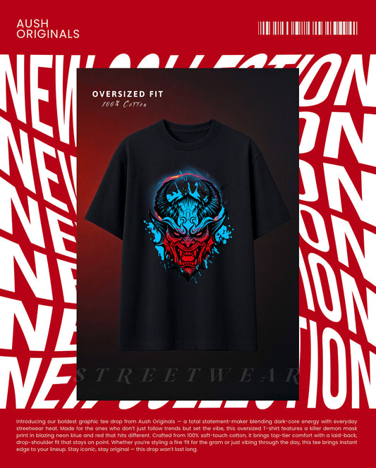 Dark core energy- Oversized Tshirt