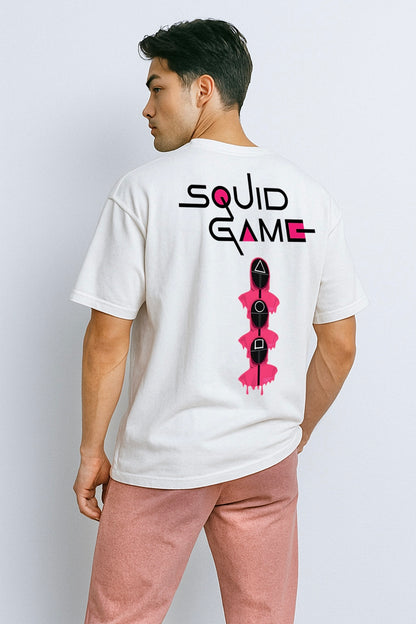 Game Trial – White Oversized Fit