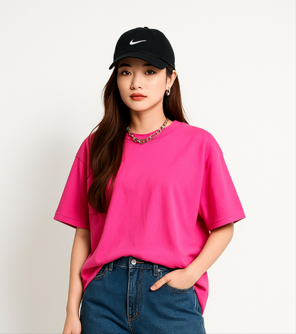Electric – Hot Pink Oversized Fit