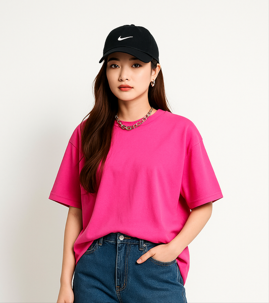Electric – Hot Pink Oversized Fit