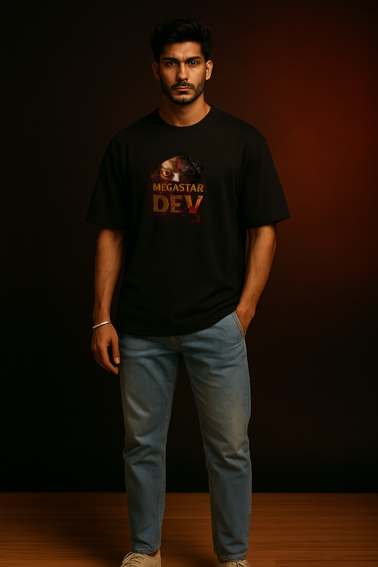 Megastar Dev edition – Black Oversized Fit