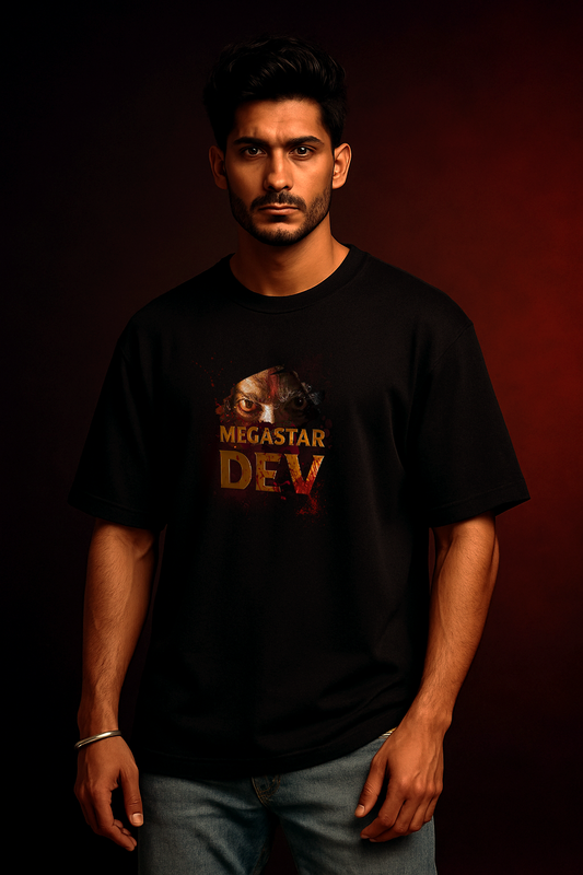 Megastar Dev edition – Black Oversized Fit