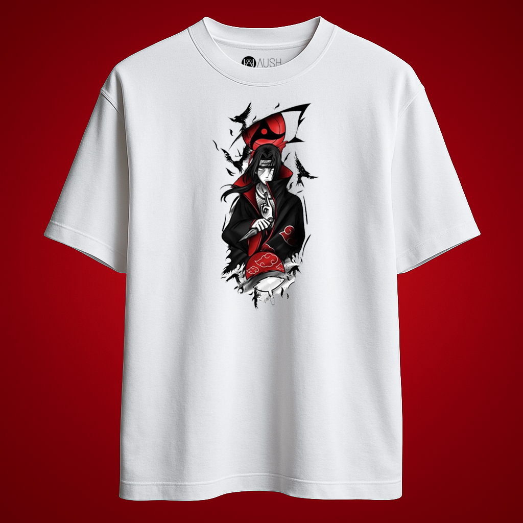 Silent Crow – White Oversized Fit