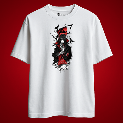 Silent Crow – White Oversized Fit