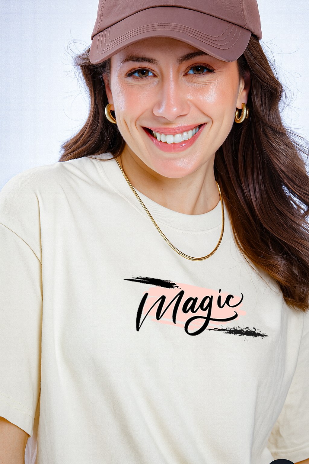 Witchcraft Motion – Cream Oversized Fit