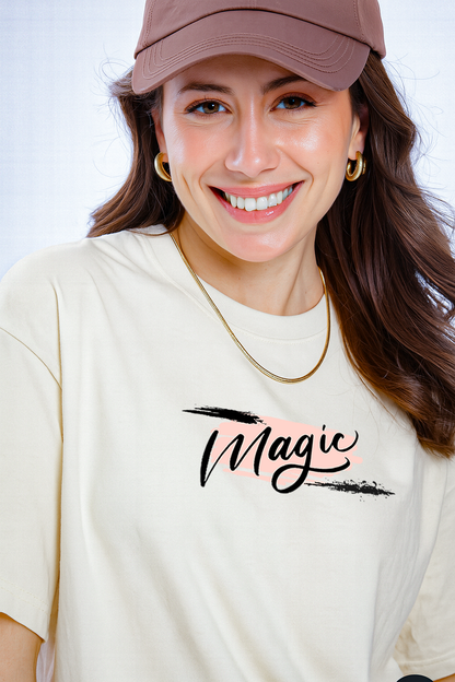 Witchcraft Motion – Cream Oversized Fit