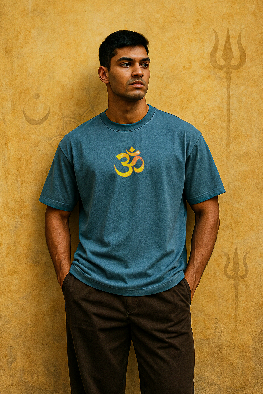 Pranava Echo – Teal Oversized Fit