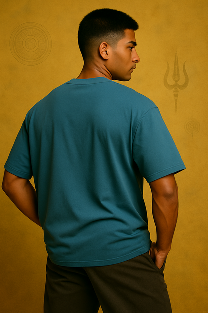 Pranava Echo – Teal Oversized Fit