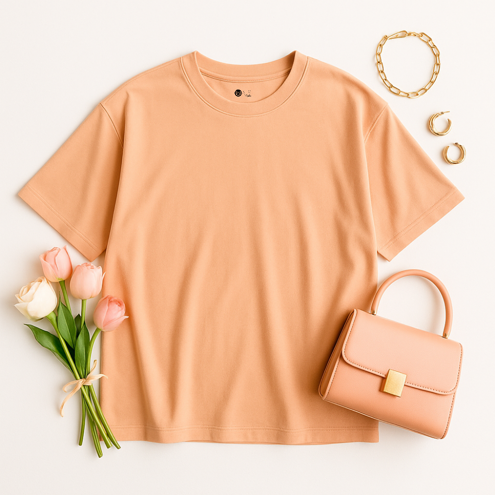 Halo – Peach Fuzz Oversized Fit