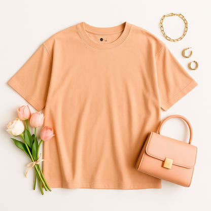 Halo – Peach Fuzz Oversized Fit