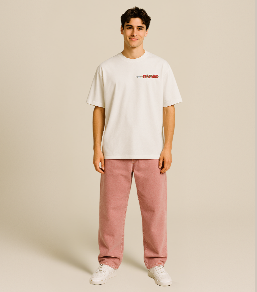 Spartan Legion – Soft White Oversized Fit