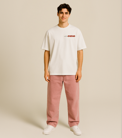 Spartan Legion – Soft White Oversized Fit