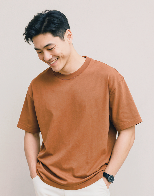Brew Code – Coffee Brown Oversized Fit