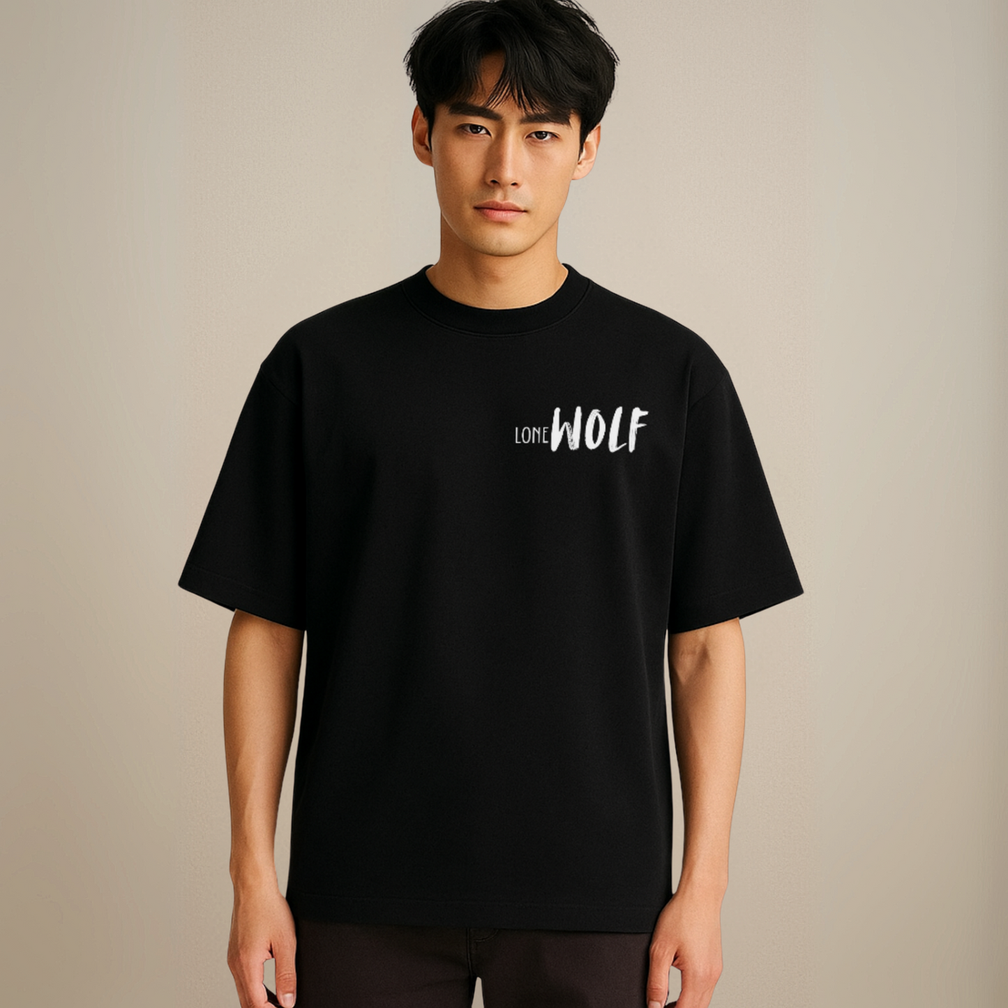 Night Howl – Black Oversized Fit