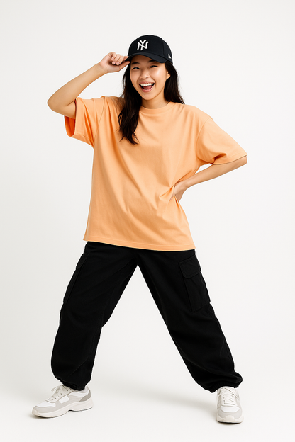 Halo – Peach Fuzz Oversized Fit