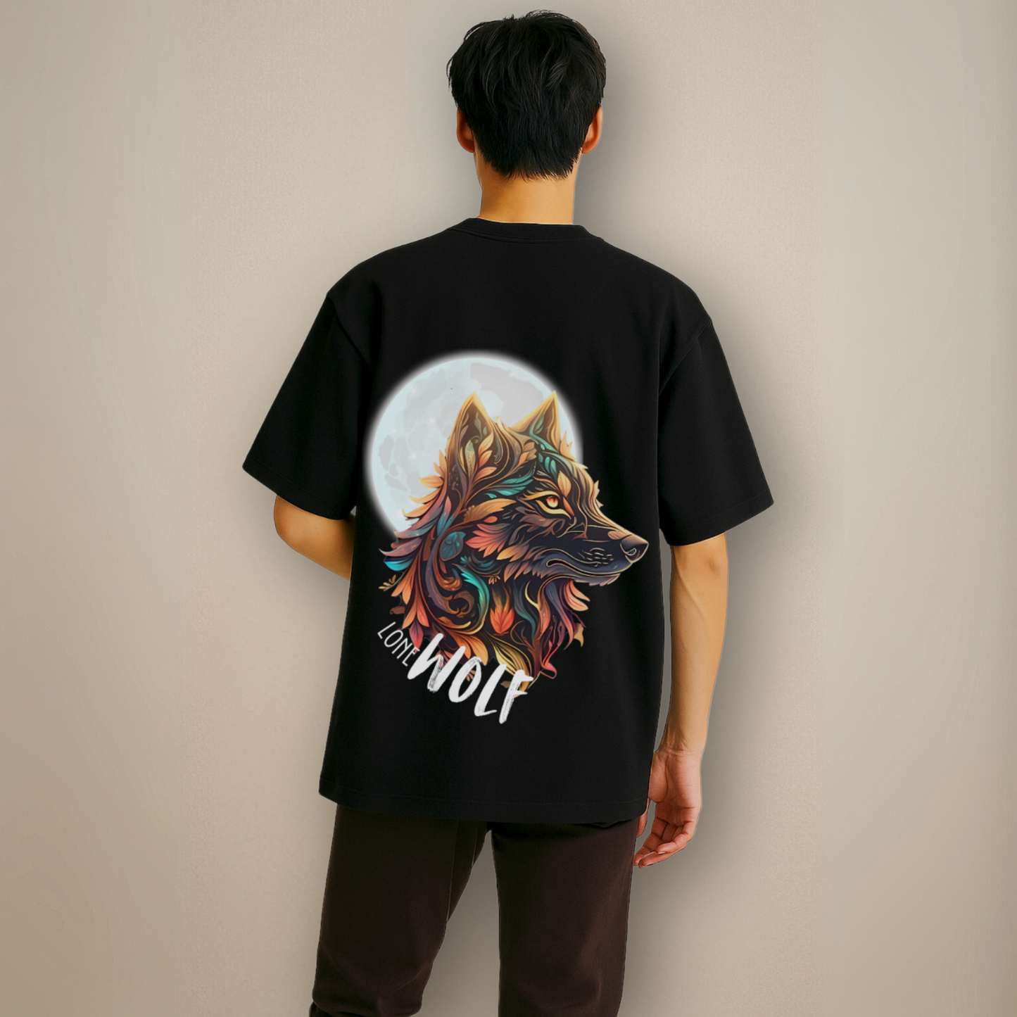 Night Howl – Black Oversized Fit