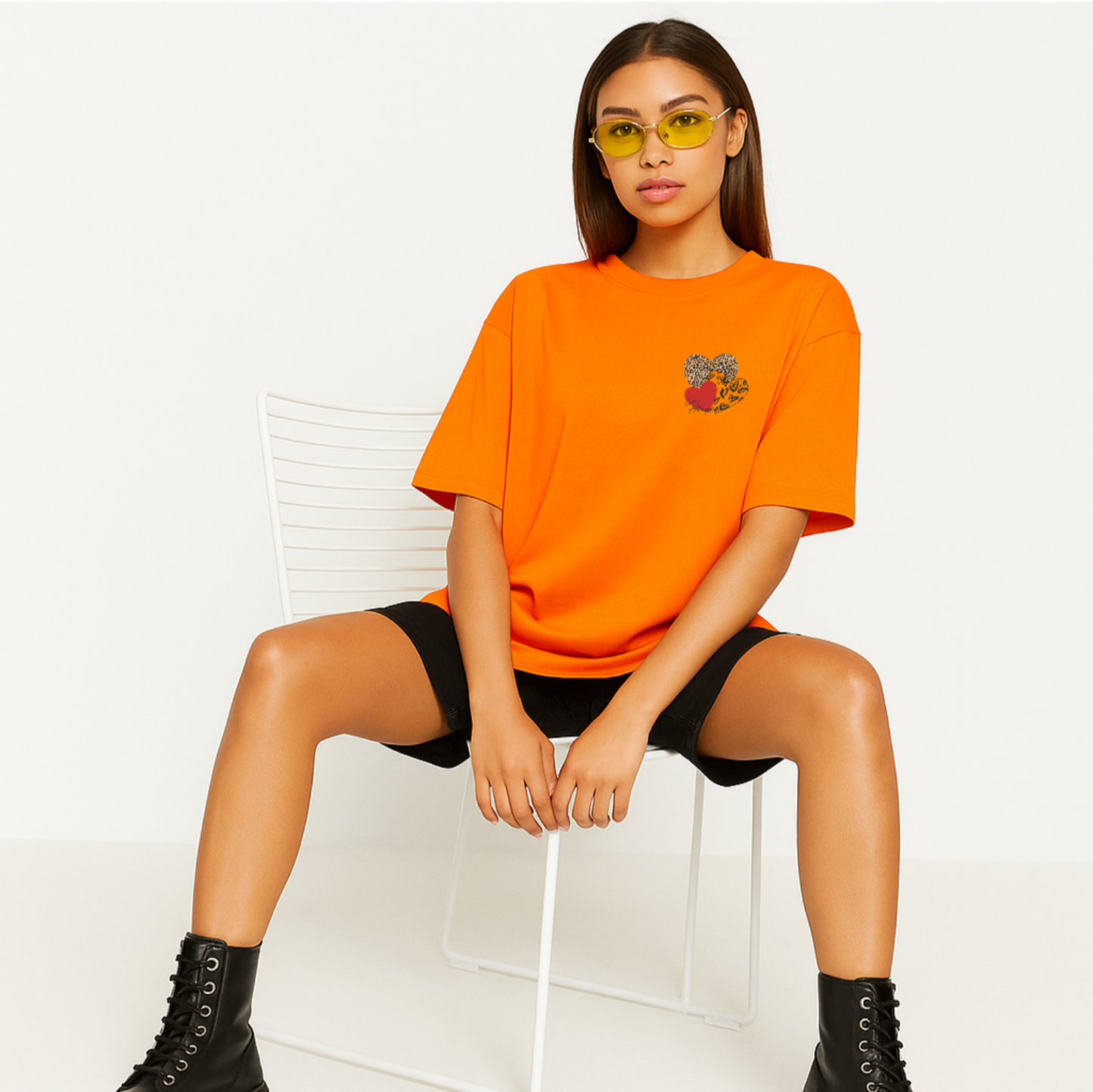 Crush Core – Tangerine Oversized Fit