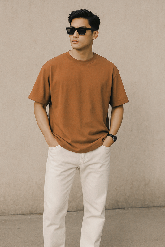 Brew Code – Coffee Brown Oversized Fit