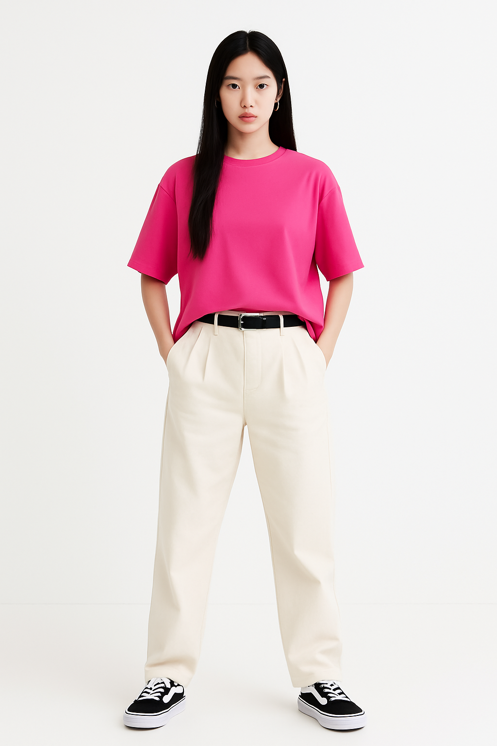 Electric – Hot Pink Oversized Fit