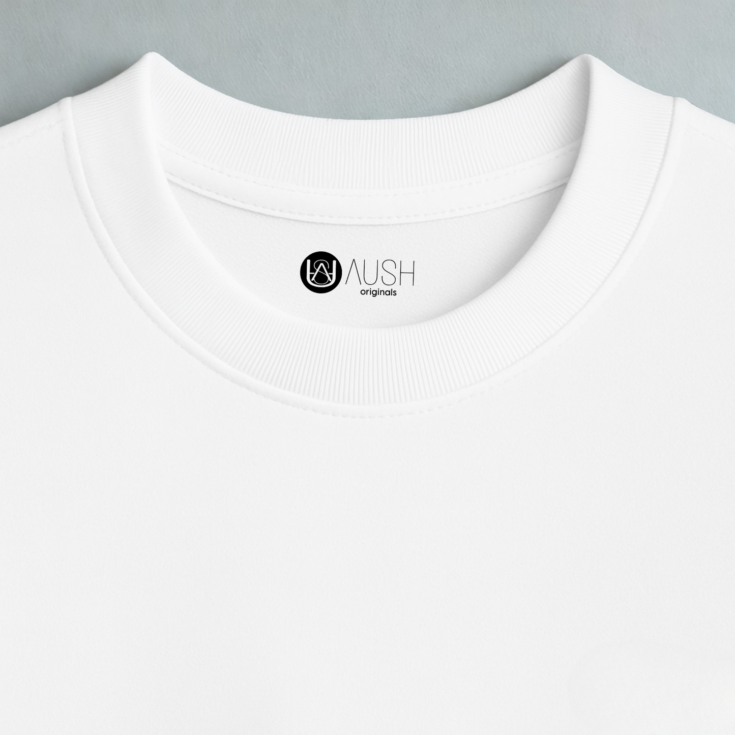 Hush – White Oversized Fit