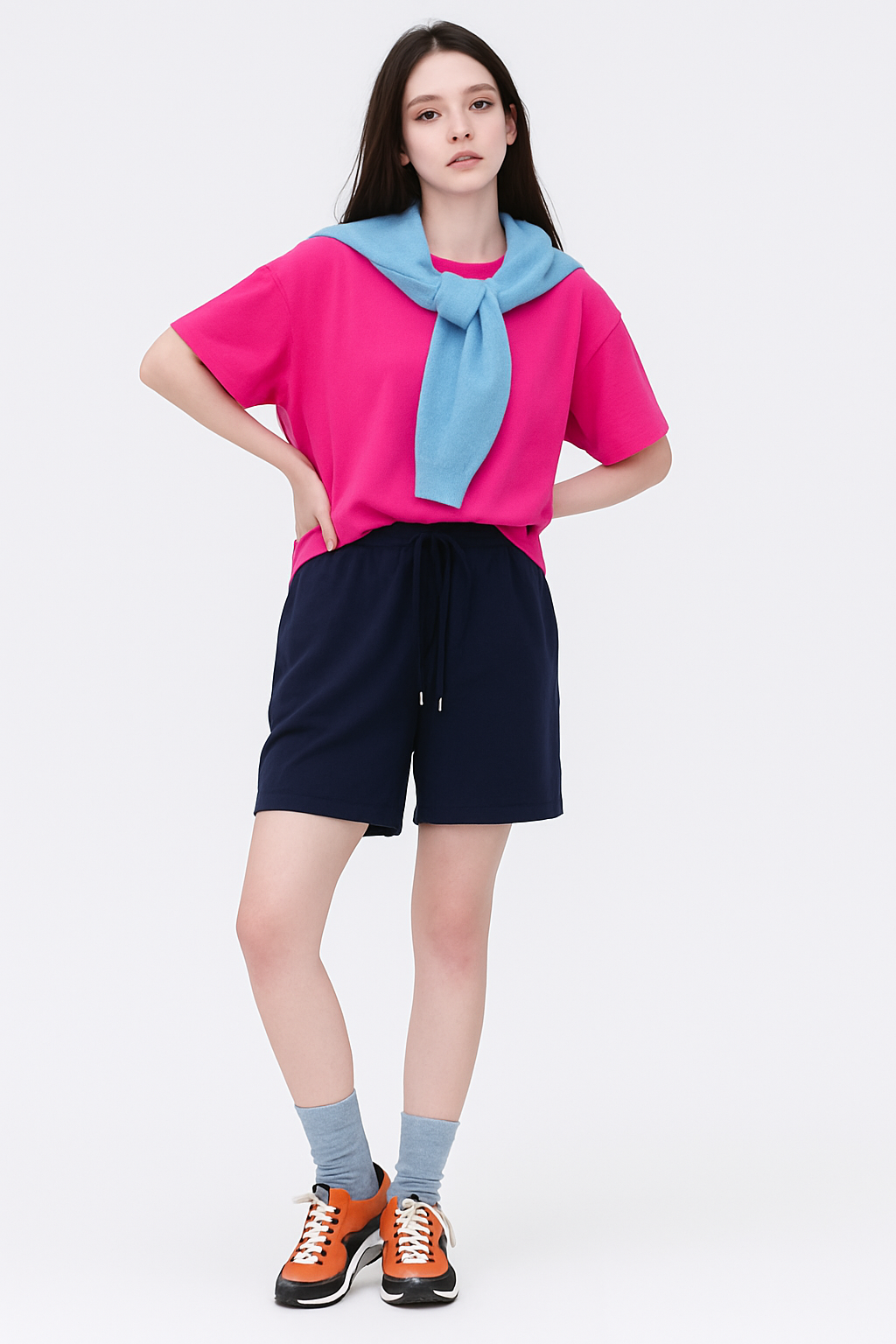 Electric – Hot Pink Oversized Fit
