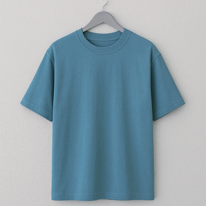 Steel Mist – Blue Oversized Fit