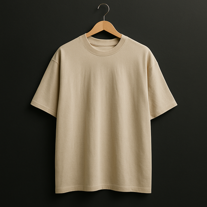 Nude Haze – Beige Oversized Fit