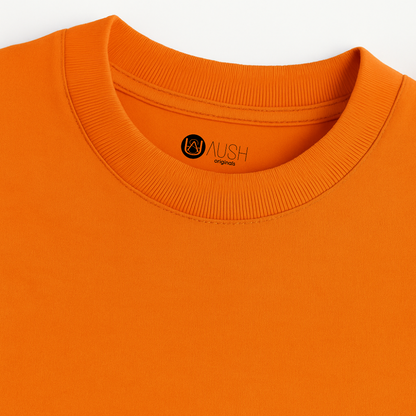 Nova – Orange french terry Oversized Fit