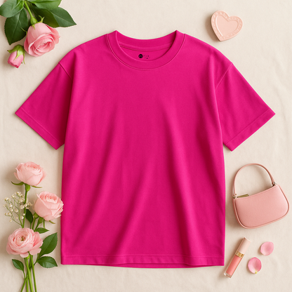 Electric – Hot Pink Oversized Fit